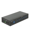 DeLOCK External Industrial Hub 7 x USB 3.0 Type-A USB hub (Black, with 15 kV ESD protection) - nr 3