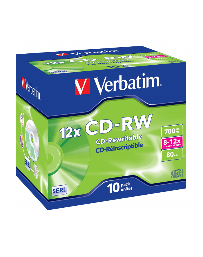 CD-RW  8-10x 700MB 10P JC           43148 główny