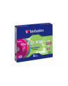 Płytki CD-RW VERBATIM 8-12x 700MB 5P SL         43167 - nr 6