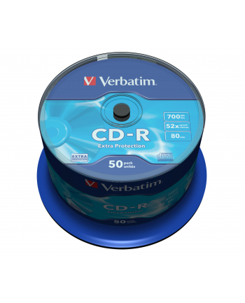 CD-R 52x 700MB 50P CB DL Ex Prot 43351