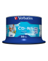 Płytki VERBATIM CD-R 52x 700MB 50P CB Printable   43438 - nr 23