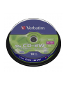 Płytki CD-RW Verbatim 43480 700MB/80min 12x CAKE / 10 sztuk - nr 16