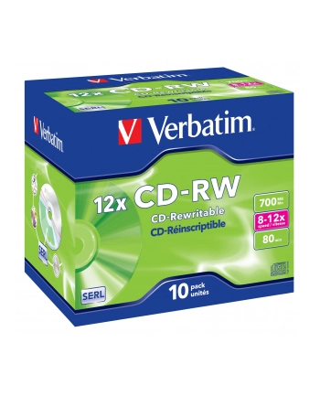 CD-RW  8-10x 700MB 10P JC           43148 nr 1