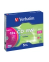 Płytki CD-RW VERBATIM 8-12x 700MB 5P SL         43167 - nr 17