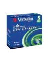 Płytki DVD-RW VERBATIM 4x 4.7GB 5P JC              43285 - nr 16