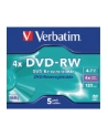 Płytki DVD-RW VERBATIM 4x 4.7GB 5P JC              43285 - nr 36
