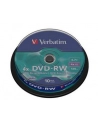 Płytki DVD-RW VERBATIM 4x 4.7GB 10P CB 43552 - nr 14