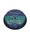 Płytki DVD-RW VERBATIM 4x 4.7GB 10P CB 43552 - nr 16