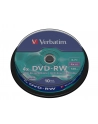 Płytki DVD-RW VERBATIM 4x 4.7GB 10P CB 43552 - nr 9