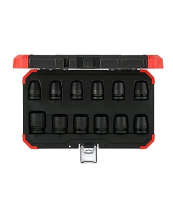 Gedore Red power wrench socket set 1/2 '', 12 pieces (red / black, SW 10mm - 24mm) nr 2