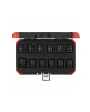 Gedore Red power wrench socket set 1/2 '', 12 pieces (red / black, SW 10mm - 24mm) nr 1