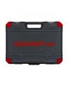 Gedore Red socket set, 1/4 ''+ 3/8'' + 1/2 '', 172 pieces (red / black, with 3 lever Ratchet) - nr 7