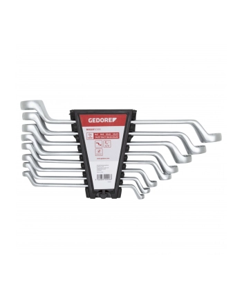 Gedore Red double ring wrench set, 12 parts, wrenches (chrome, SW 6 - 32mm) nr 1