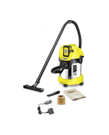 kärcher Karcher wet / dry vacuum WD3 Battery Premium Set (yellow / black)