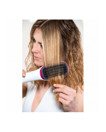 rowenta BaByliss Wonder Air Brush CF6220, Hot Air Brush (White / Pink)