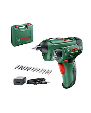 bosch powertools Bosch cordless screwdriver PSR Select 3,6Volt (green / black, suitcase, Li-Ion battery 1.5 Ah)