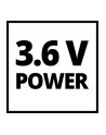 Einhell electric screwdriver TE SD 3.6 / 1 Li, 3,6Volt (red / black, Li-ion battery pack 1.5Ah) - nr 13