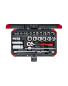 Gedore Red Socket set 3/8 '', 26 pieces (red / black, with Shift-gun, SW 6mm - 24mm) - nr 4