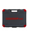 Gedore Red socket set, 1/4 ''+ 3/8'' + 1/2 '', 172 pieces (red / black, with 3 lever Ratchet) - nr 7