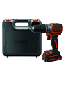 black+decker BLACK + DECKER cordless hammer BL188K, 18 Volt (black / orange, Li-ion battery pack 1.5Ah) - nr 2