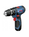 bosch powertools Bosch cordless hammer drill driver GSB 12V-15 Professional, 12 volt (blue / black, Li-ion battery 2.0Ah, Li-ion battery 4.0Ah, drill & bit set) - nr 4