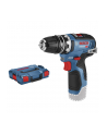 bosch powertools Bosch cordless drill GSR 12V-35 FC solo Professional, 12V (blue / black, without battery and charger, with FlexiClick chuck, L-BOXX) - nr 3