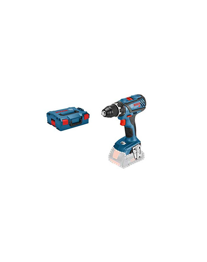 bosch powertools Bosch cordless drill GSR 18V-28 Professional solo, 18 Volt (blue / black, L-BOXX, without battery and charger) główny