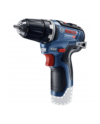 bosch powertools Bosch cordless drill GSR 12V-35 Solo Professional, 12V (blue / black, without battery and charger, L-BOXX)