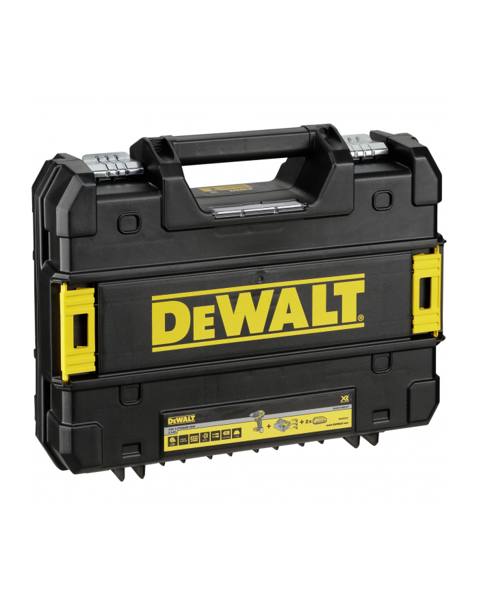 DeWalt cordless drill DCD708D2T, 18 Volt (yellow / black, T-STAK box, 2x Li-ion battery 2.0 Ah) główny