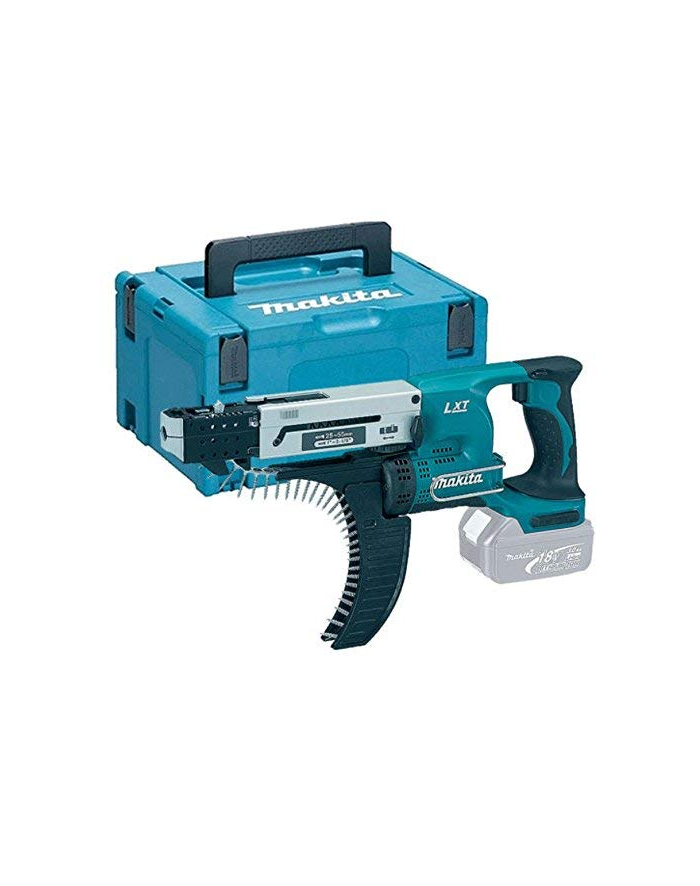 Makita cordless automatic screwdriver DFR550Z, 18 Volt (black / blue, without battery and charger) główny