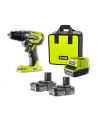 Ryobi Cordless Hammer R18PD5-220S, 18 Volt (green / black, 2x Li-ion battery 2,0Ah) - nr 1