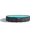 Intex Premium Framepool Set Prism grey Wood, O 549 x 122cm, swimming pool (grey, with cartridge filter system OPTIMO 636T) - nr 2