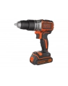 black+decker BLACK + DECKER cordless hammer BL188K, 18 Volt (black / orange, Li-ion battery pack 1.5Ah) - nr 1