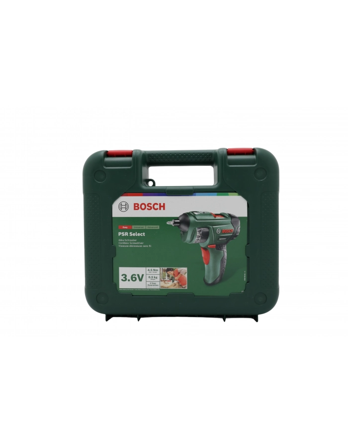 bosch powertools Bosch cordless screwdriver PSR Select 3,6Volt (green / black, suitcase, Li-Ion battery 1.5 Ah) główny