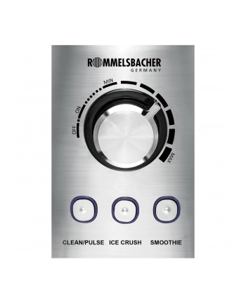 Rommelsbacher MX 1250, blender (stainless steel / black)