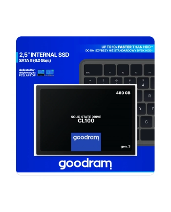goodram Dysk CL100 G3 480GB  SATA3 2,5 nr 1