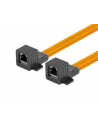 Adapter złączka sieciowa przelotka okienna RJ45 KAT.5E 17CM - nr 4