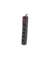 armac Listwa zasilająca R5 3m 5x230V PL 10A Czarna - nr 4