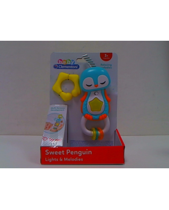 Clementoni Interaktywna grzechotka Pingwin 17361 nr 1