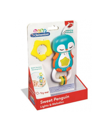 Clementoni Interaktywna grzechotka Pingwin 17361 nr 2