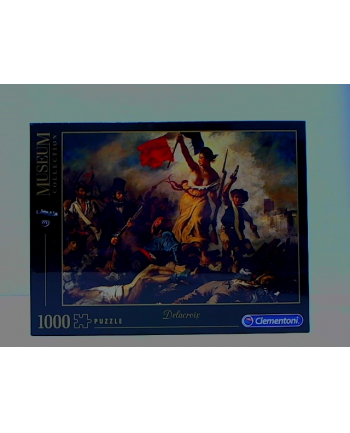 Clementoni Puzzle 1000el Museum Delacroix Wolność wiodąca lud na barykady 39549
