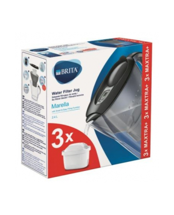 brita Dzbanek filtrujący Marella MXplus grafitowy + 3 wkłady