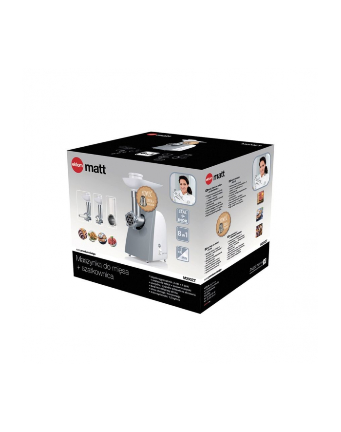 eldom Maszynka do mięsa  M200ZT + szatkownica główny