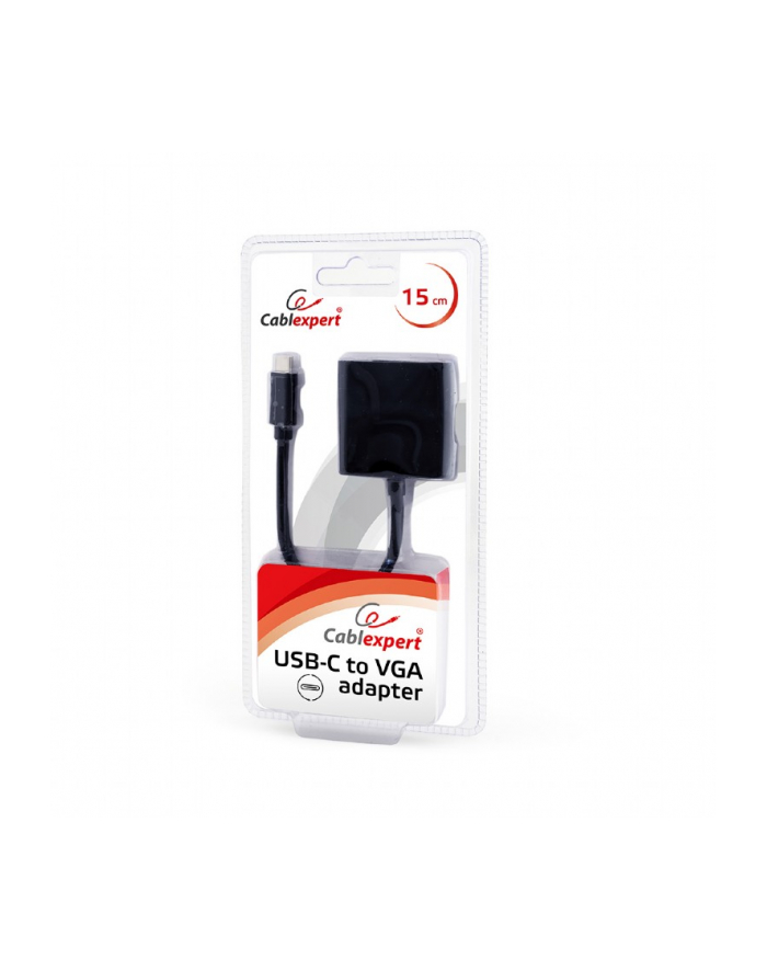 gembird Adapter USB C/VGA męski główny