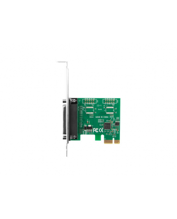 Karta PCI EXPRESS LPT (DB25) X1 LANBERG + ŚLEDŹ LOW PROFILE