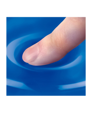 fellowes Podkładka pod mysz i nadgarstek żel CRYSTAL, niebieska nr 2