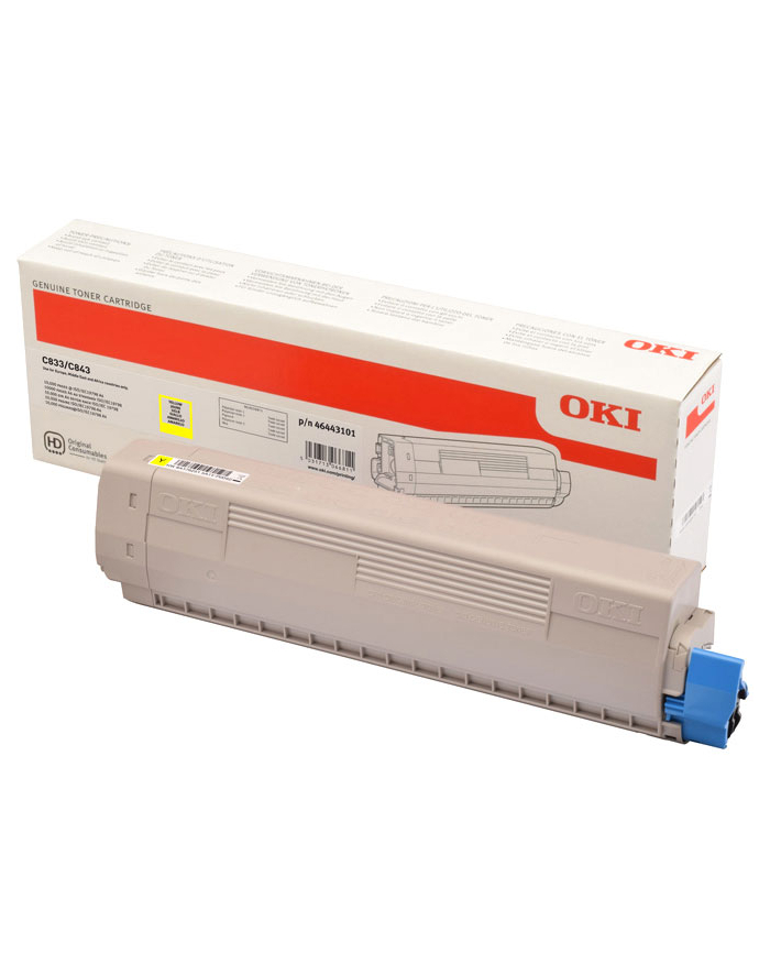 oki Toner do ES8433 YELLOW 46443117 główny