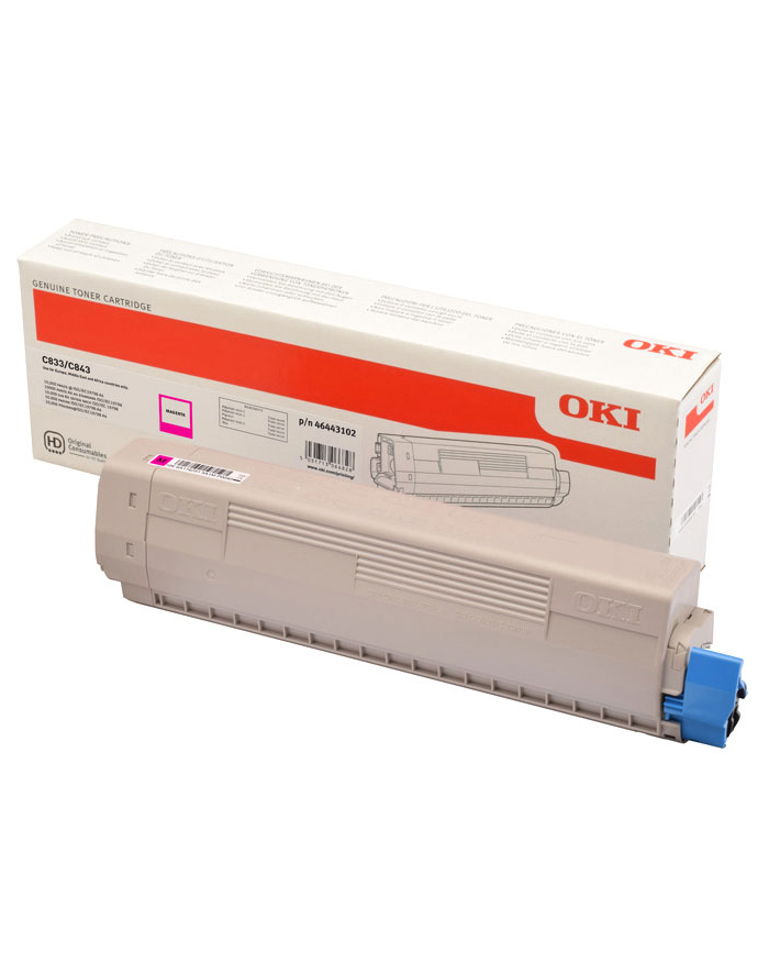oki Toner do ES8433 MAGENTA 46443118 główny