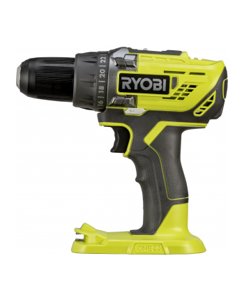 Ryobi cordless drill R18DD3-0, 18 Volt (green / black, without battery and charger) nr 1