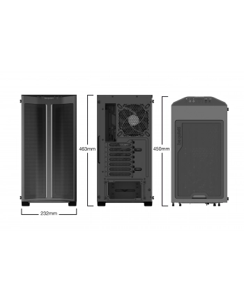 Obudowa PURE BASE 500DX czarna nr 1